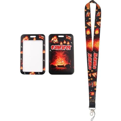 24pcs/lot MD462 DMLSKY Cartoon Id Card Holders Case Mobile Phone Straps Key Badge Camera Holders Neck Rope Lanyard with Keyring