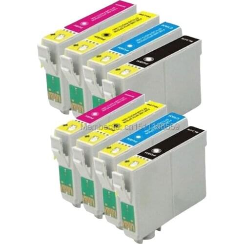 8 Compatible 18 XL Ink Cartridges for EPSON T1811 T1816 XP-102 XP-202 XP-302 XP-402 XP-405 inkjet printer