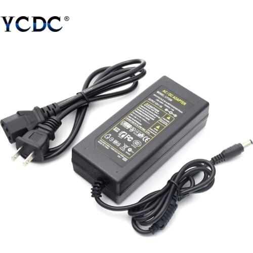 AC 100-240V TO DC 12V 8A Power Supply Adapter Transformer For Routers LED Strip Lights Camera Converter Chargers