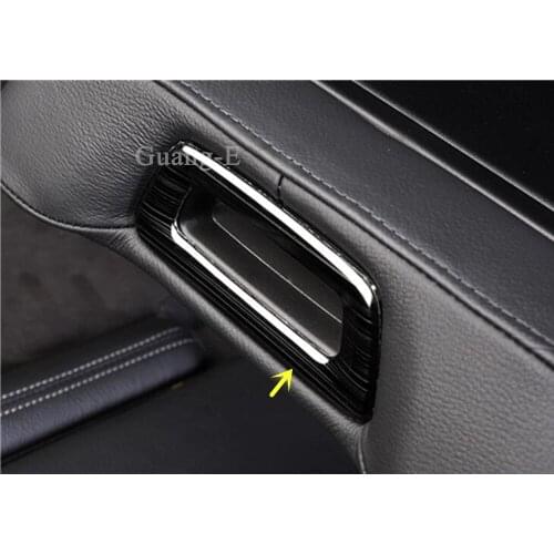 For Audi Q3 F3 2018 2019 2020 Car Inner Trim Center Console Middle Rear Back Tail Cup Gear Armrest Box Frame 1pcs