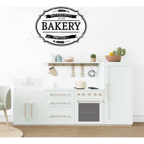 Creative Bakery Wall Sticker Home Decoration Accessories For Kids Rooms Decoration Background Wall Art Decal Drop Shipping