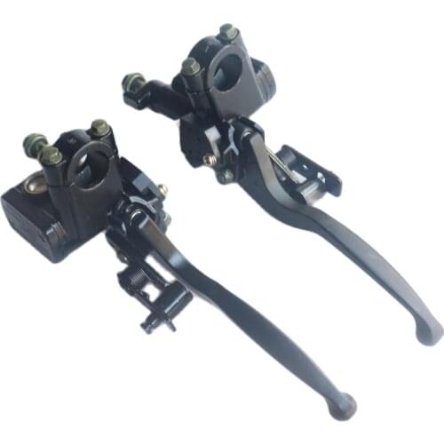 Left RearRight Front Brake Master Cylinder Lever Pump For 7/8 inch Quad Bike ATV 50cc 110cc 150cc