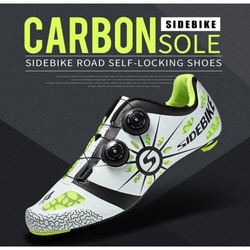 2020 sidebike carbon cycling shoes road bike SD008 racing professional athletic bicycle selflock cycling sneakers breathable