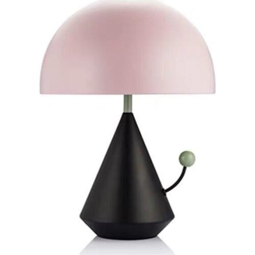 Post Modern Desk Lamp Originality Romantic Lovely Girl Children House Arts Hotel Personality Dream Mushroom Desk Lamp