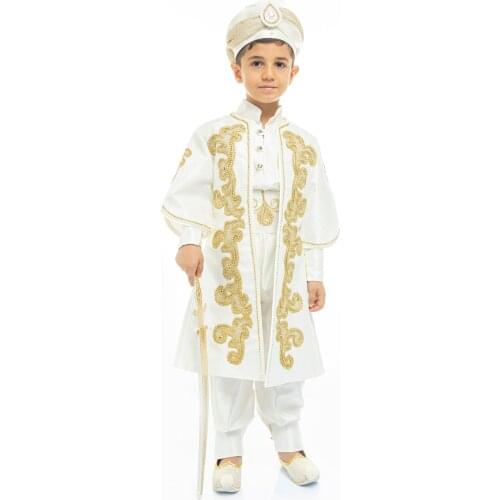 ORHAN prince caftan velvet cloth sunnet clothes kid 1-14 age Birthday and party-event costume child dress