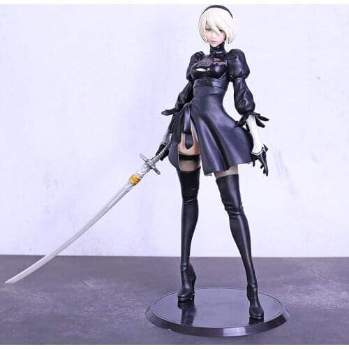 Nier automata yorha no. 2 moveable 2b changeable action figure collection model doll