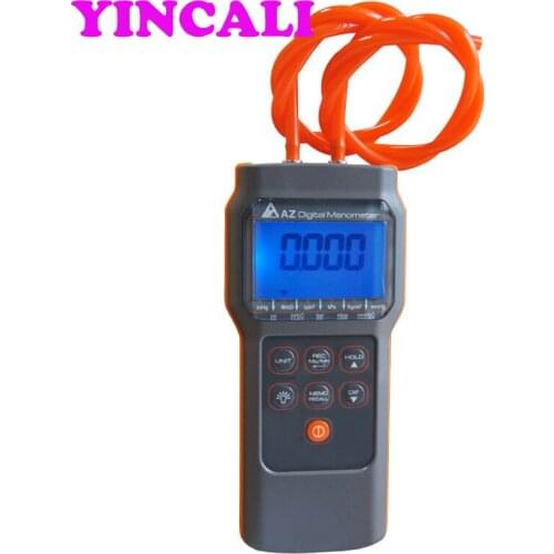 High Precision Electronic Micro-pressure Gauge AZ82012 Digital Manometer Differential Pressure Meter Measuring Range 1psi