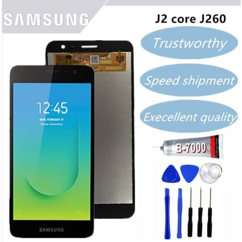 Original for Samsung Galaxy J2 Core 2018 J260 J260M/DS J260F/DS J260G/DS LCD Display Touch Sensor Digitizer Assembly