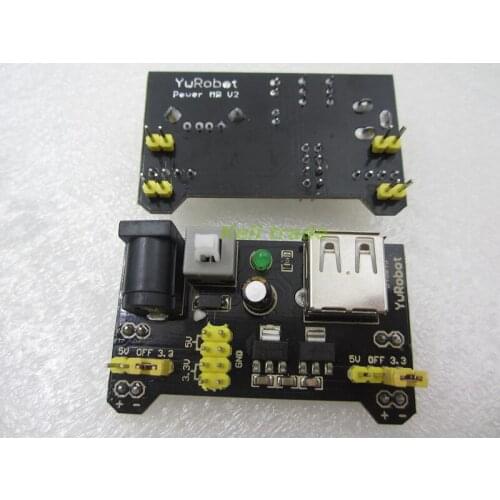 10pcs Bread board dedicated power module compatible 5V/3.3V For mb-102 Crown Promotions