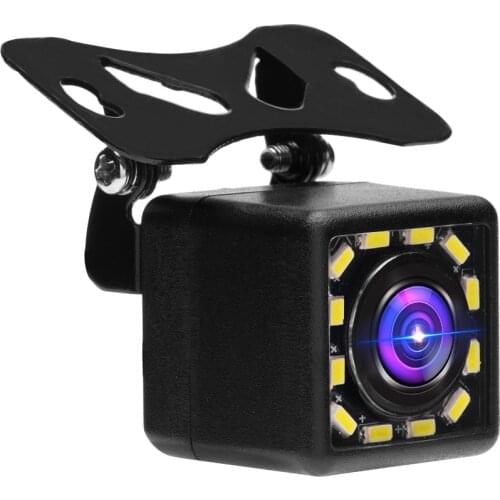 12 LED Night Vision colorful Auto Parking Reverse Camera Universal Waterproof Rear Camera for all cars