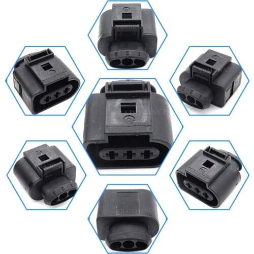 1J0 973 723 3 pin electrical camshft sensor terminal connector