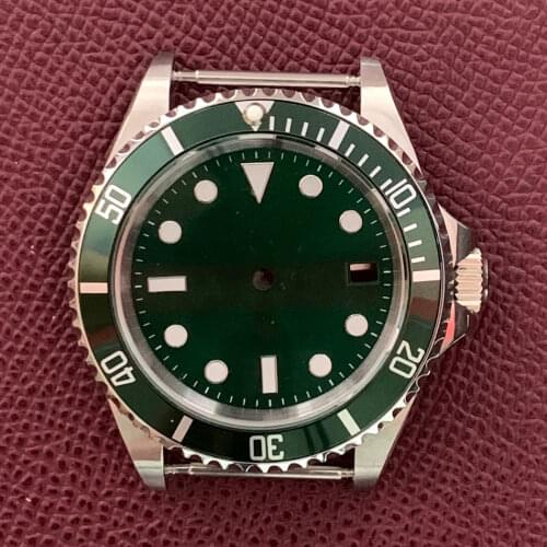 Watch accessories, watch case, stainless steel 40mm, 1978 old sapphire glass with Japanese NH35/NH36 automatic movement