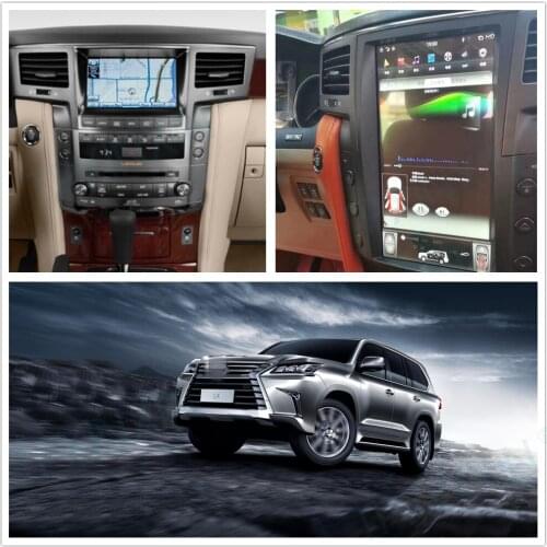 For Lexus LX570 2007 2008 - 2015 Android 9 Carplay Radio Player Car GPS Navigation Head Unit Car stereo BT WIFI