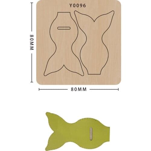 Scrapbook Wooden Mold Leather Mold Die-Cut Crafts Compatible with Most Die-Cut Machines