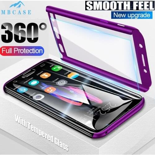 360 Full Body Double Cases for Samsung A52 A72 A32 A42 A21S A31 A41 A11 A51 A71 A20S A20E A30S A50 M11 M12 M21 M30S Glass Cover