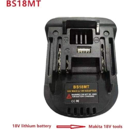 FULL-20V For Makita 18V Tool Bl1830 Bl1840 18V Battery BPS18M DM18M BS18MT Battery Adapter For Porter Cable Lithium Battery