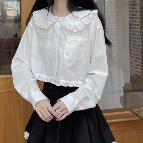 Houzhou Light Blue Blouses