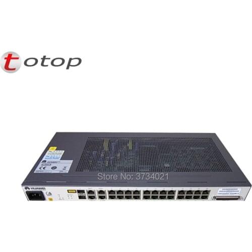 Hua wei MA5620-24 fiber switch, GPON or EPON terminal ONT with 24 ethernet and 24 voice ports apply to FTTB. FiberCore