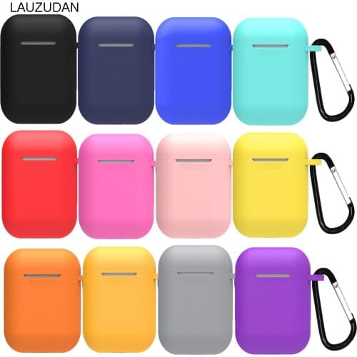 Mini Soft Silicone Case For Apple Airpods Shockproof Cover For Apple AirPods Wireless Earphone Cases for Air Pods Protector Case