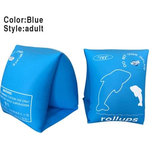 Arm Floaties Inflatable Swim Arm Bands Floater Sleeves Swimming Rings Tube Armlets for Kids Adults WHS