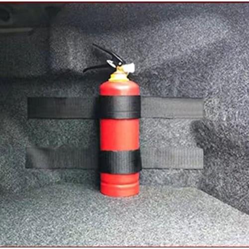Fire extinguisher car trunk magic tape fixed bandage bracket sticker for Infiniti FX-series Q-series QX-series Coupe EX37 EX25
