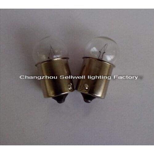 The instrument lights 12V24V36V5W 10W small bulb bayonet installation 15X32mm single double contact head A1169 sellwell lighting