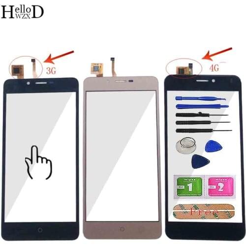 Touch Screen For Vertex Impress Lion 3G Touch Digitizer Panel Front Glass For Vertex Impress Lion 4G Lens Sensor Mobile Tools