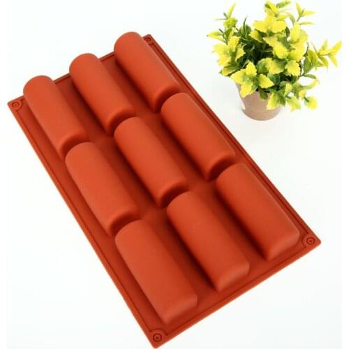 Silicone Mold 3D Stick Shape for Chocolate Truffle Mousse Cake Dessert Mold DIY Baking Moulds