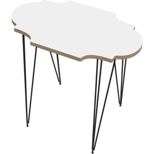 Modern White Fish Zigon Coffee table Mdfbyz 1 Li 50x50x33 coffe table