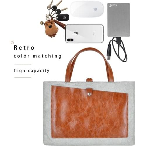 Laptop bag Sleeve Case Protective Shoulder Bag HP Carrying Case For pro13 14 15.6 inch Macbook Air ASUS Acer Lenovo Dell handbag