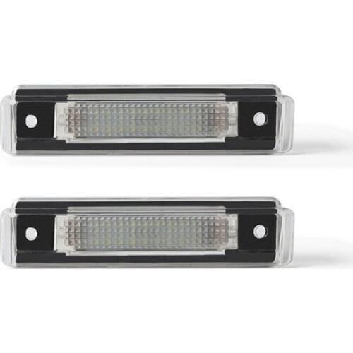 2Pcs LED License Plate Light For Mercedes-Benz SL-Class(R129)1989-2001 E-Class T-Modell/Kombi(S124)1985-1996 Number Plate Light