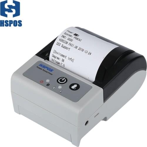 58mm Mini impresora Bluetooth Portable Thermal Receipt Printer Handheld Bill Pocket Printer HS-P58CAI