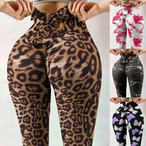 Womens Stretch Leggings Fitness Running Stretch Strethcy Sports Full Length Pants Stretch Workout Leggings Slim Gym Leggings