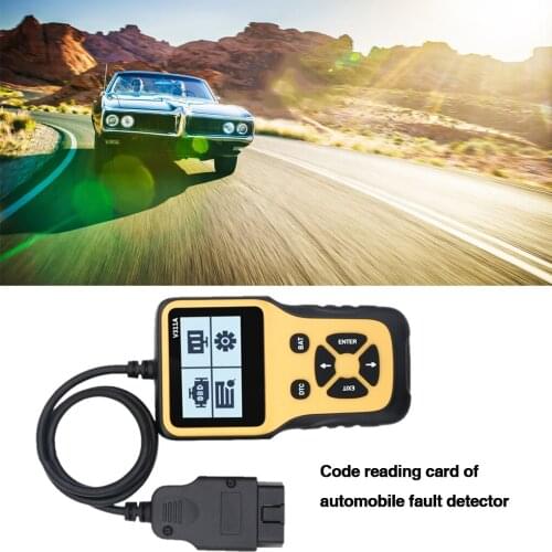 LCD Display Car OBD Code Reader Vehicle OBD2 Scanner Tester Automotive Diagnostic Tool with Backlit