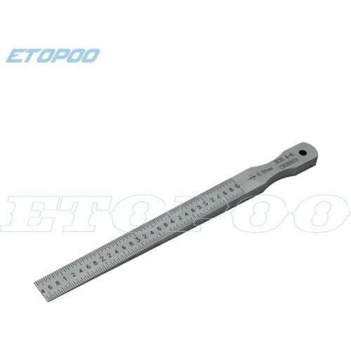 0.4-6mm*0.05mm stainless steel wedge feeler gauge crack flatness layout &measuring tools Filler Gauge