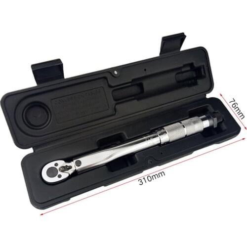 1/4“ 5-25 N.m Adjustable Torque Wrench Car Bike Repairing Tools Multifunction Drive Torque Ratchet Wrench Steel Spanner