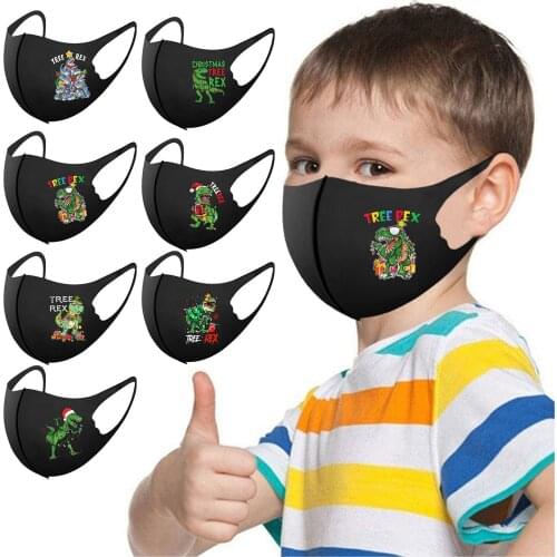 1pcs Masks Cartoon Lovely Print Masque For Kids Reusable Mouth-muffle Dust Screen Face Masks Washable Mask Children mascarillas
