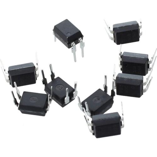 10 PCS 4 DIP Optocoupler IC 817C