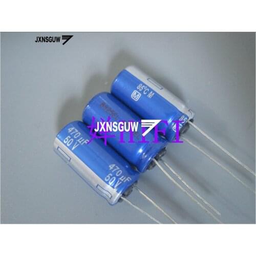 10PCS Matsushita AM 50V470UF 10X20MM Audio Aluminum Electrolytic Capacitor 470UF/50V 85 degrees 470uF 50V