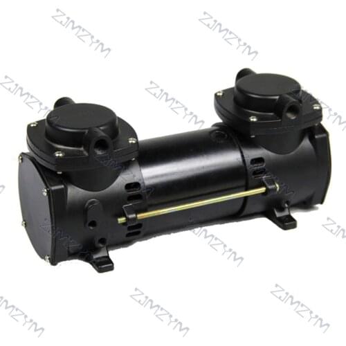 12v/24v 160w 70L/min air flow Double Head DC Brush Diaphragm Compressor Pump Electric Vacuum Pump 1900rpm GZ35B-12/ GZ35B-24