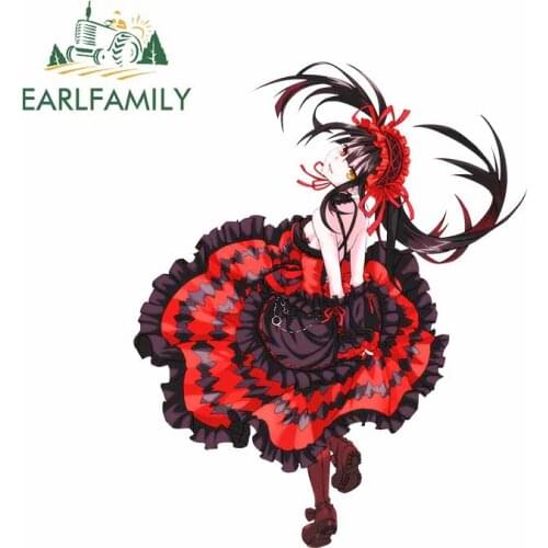 EARLFAMILY 13cm x 10.5cm For Anime Fine Car Stickers Occlusion Scratch Decal Vinyl Material Motorcycle Occlusion Scratch