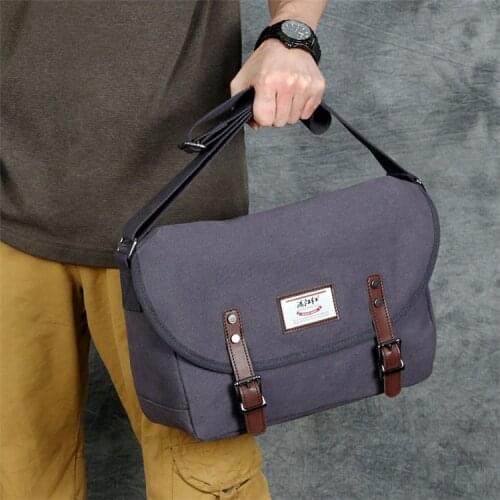 Men Canvas Business Briefcase Office Travel Messenger Large Tote Womens Computer Work Bag Business Trip File Package Laptop Bag