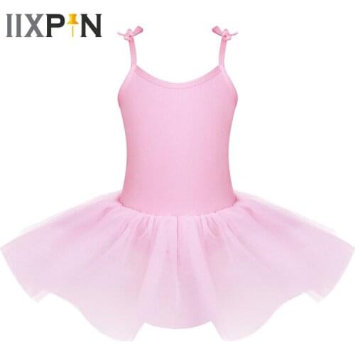 IIXPIN Kids Girls Tutu Leotard Girls Dance Christmas Fancy Dress Costume Ballerina Dance Wear Gymnastics Leotard Dance Dress