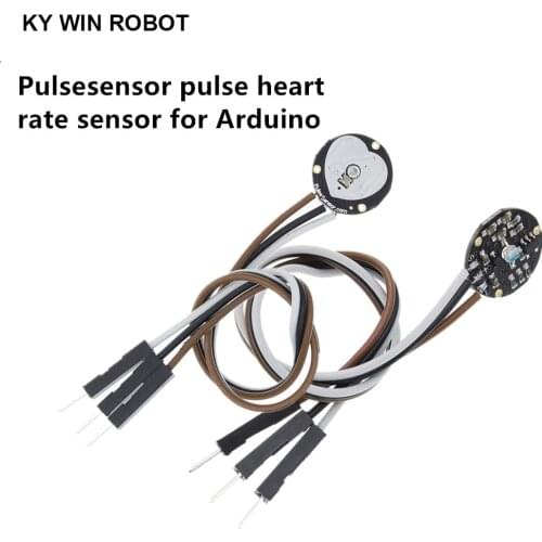 1PCS Pulsesensor pulse heart rate sensor for Arduino open source hardware development pulse sensor