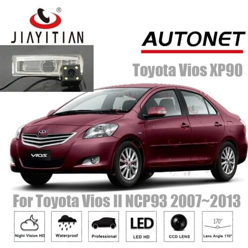 JIAYITIAN Rear View Camera For Toyota Vios Sedan 2007~2010 2011 2012 2013 CCD/license plate Camera/Backup Camera/Reverse Camera