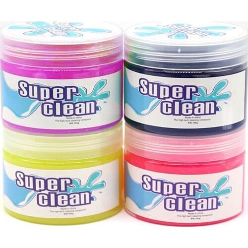 Auto Car Cleaning Glue Magic Dirt Cleaner Dust Remover Gel for Keyboard Computer Cellphone Screen Clean Tools