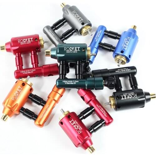 Rocket D4 Tattoo Machine Adjustable Direct Drive Machine Tattoo Coreless Motor Tattoo Pen Professional Tatoo Gun