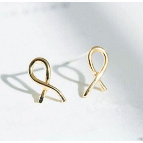 Fashion cross knot earrings