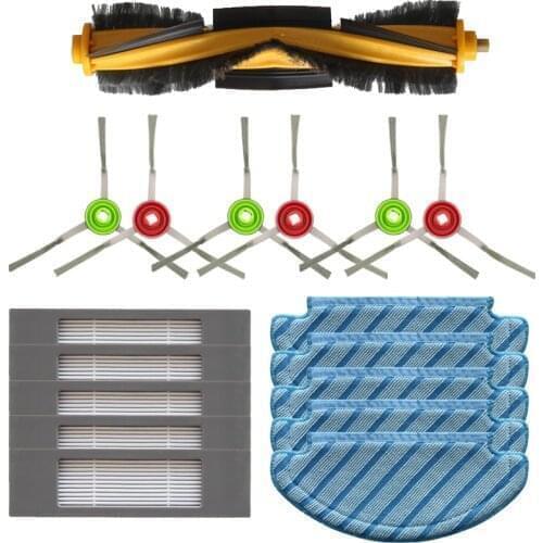 New main brush side side brush HEPA cleaning cloth for Ecovacs Deebot T8 robot vacuum cleaner accessories