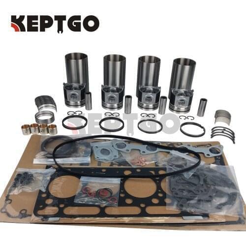 V2003 V2003T Overhaul Rebuild Kit For Kubota Engine For Bobcat 337D 341D Excavator